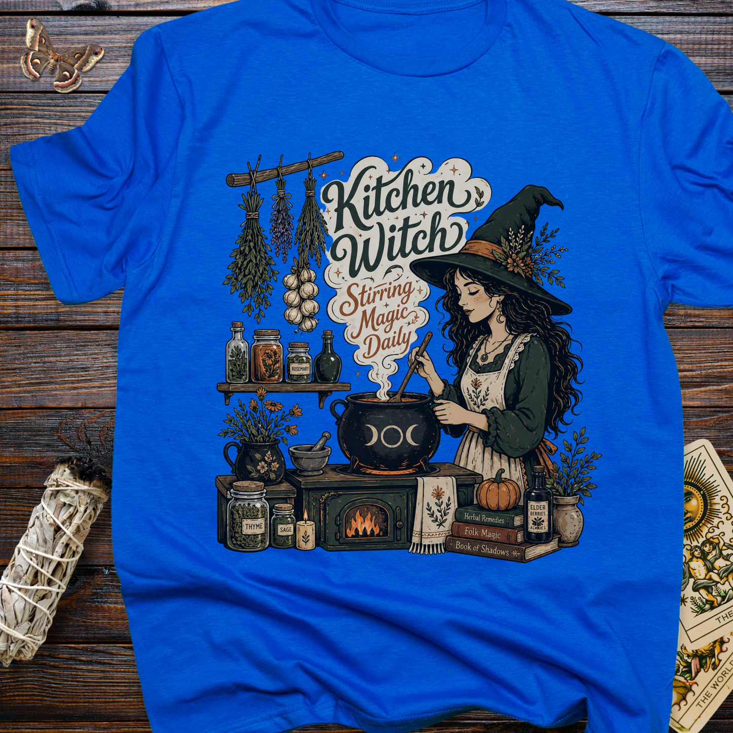 Kitchen Witch Stirring Magic Daily