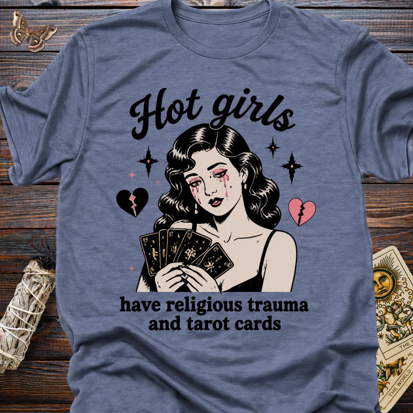 Hot Girls Have Religious Trauma and Tarot Cards