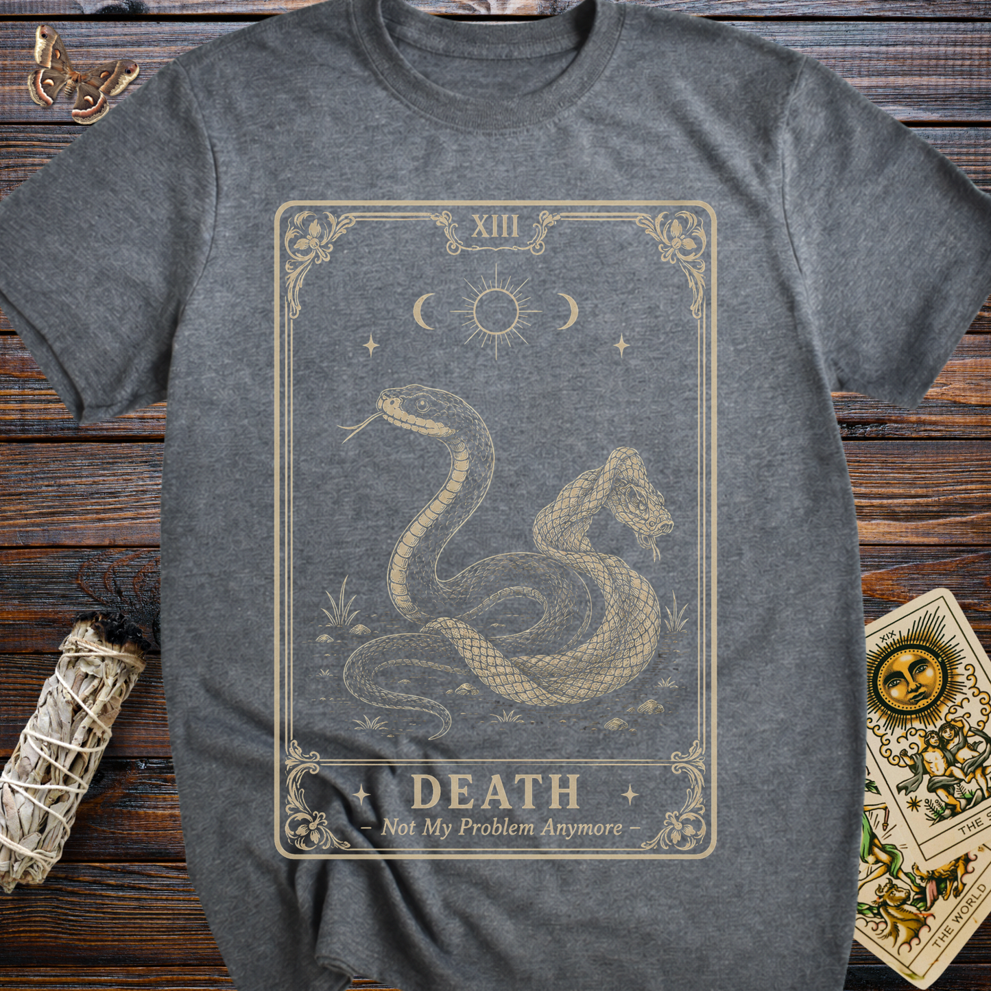 Death Tarot Card Not My Problem Anymore