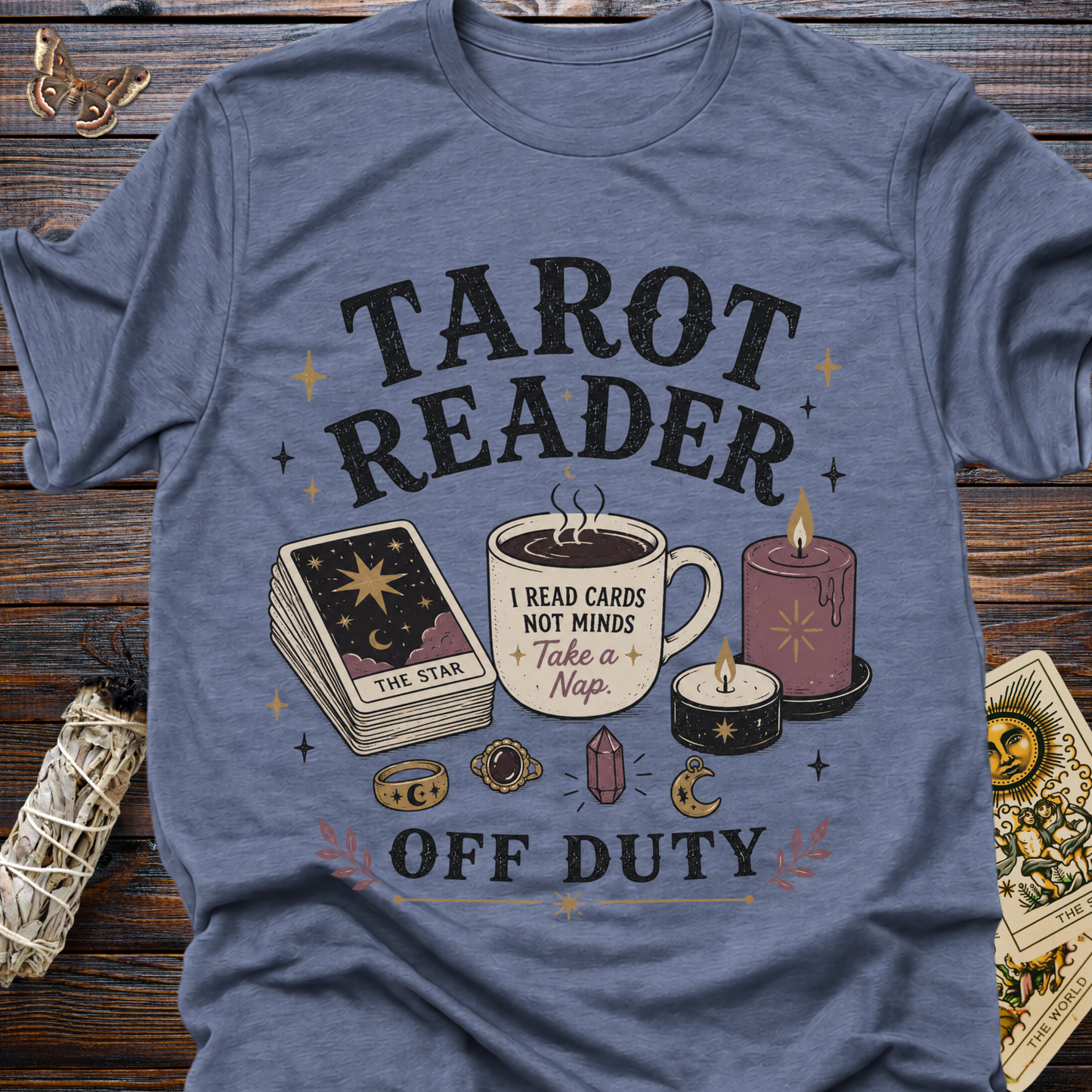Tarot Reader Off Duty T-Shirt
