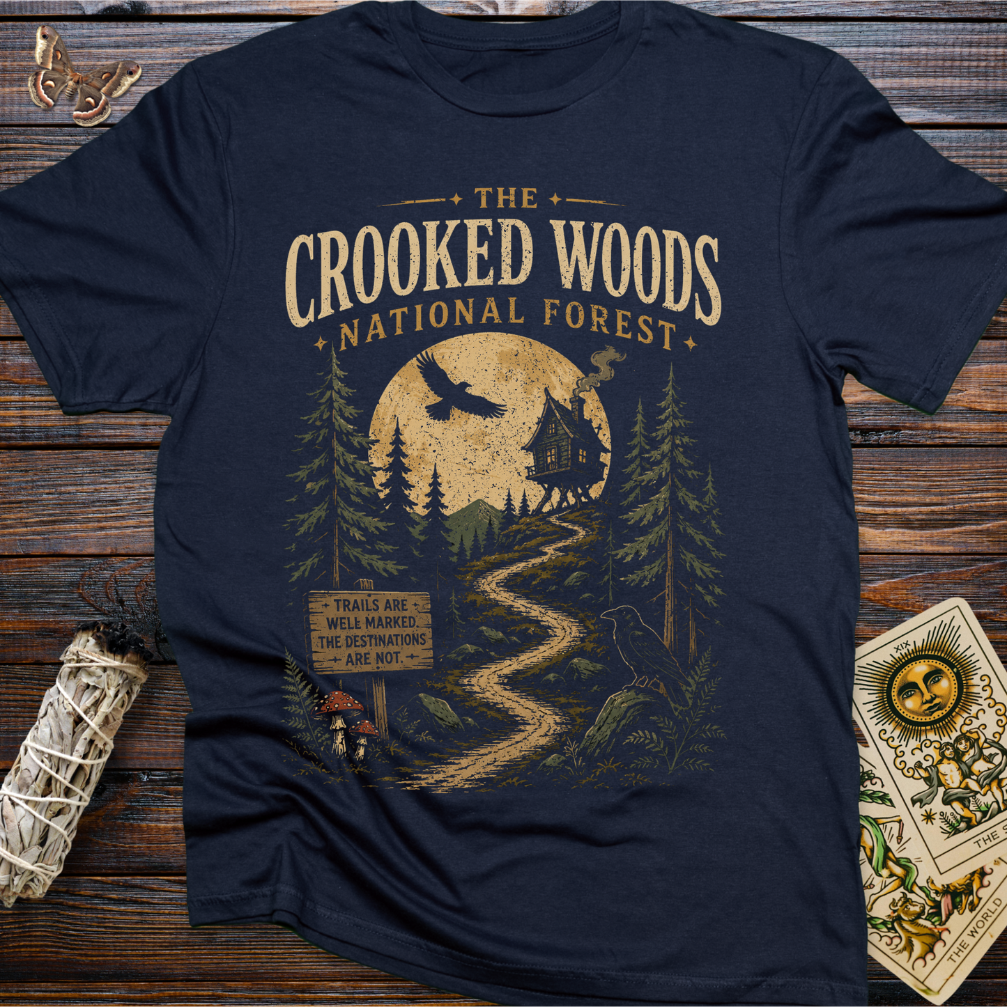 The Crooked Woods National Forest T-Shirt