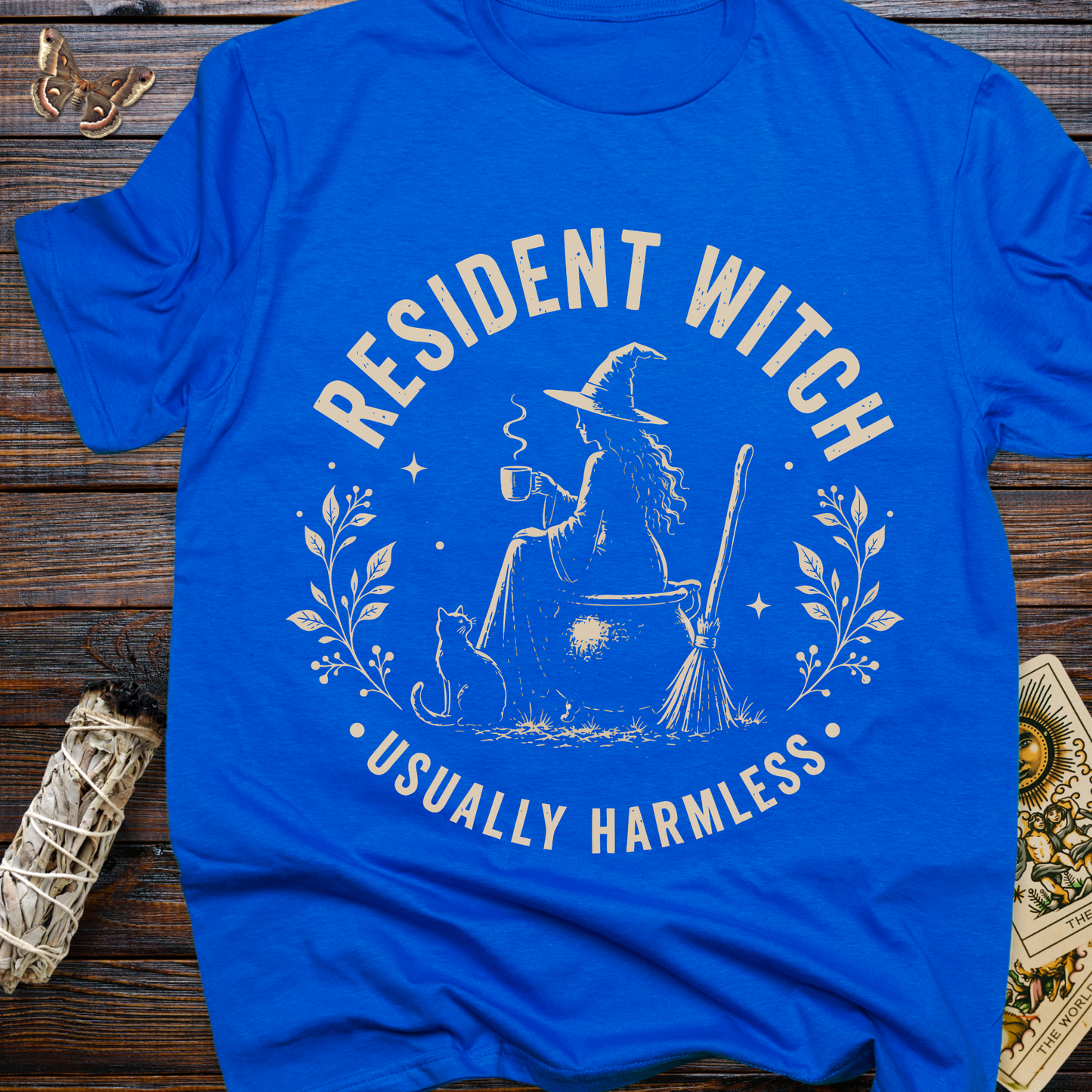 Resident Witch Usually Harmless T-Shirt