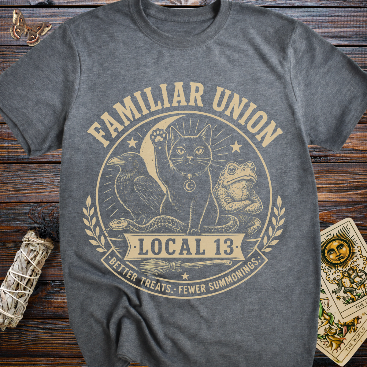 Familiar Union Local 13: Better Treats, Fewer Summonings T-Shirt