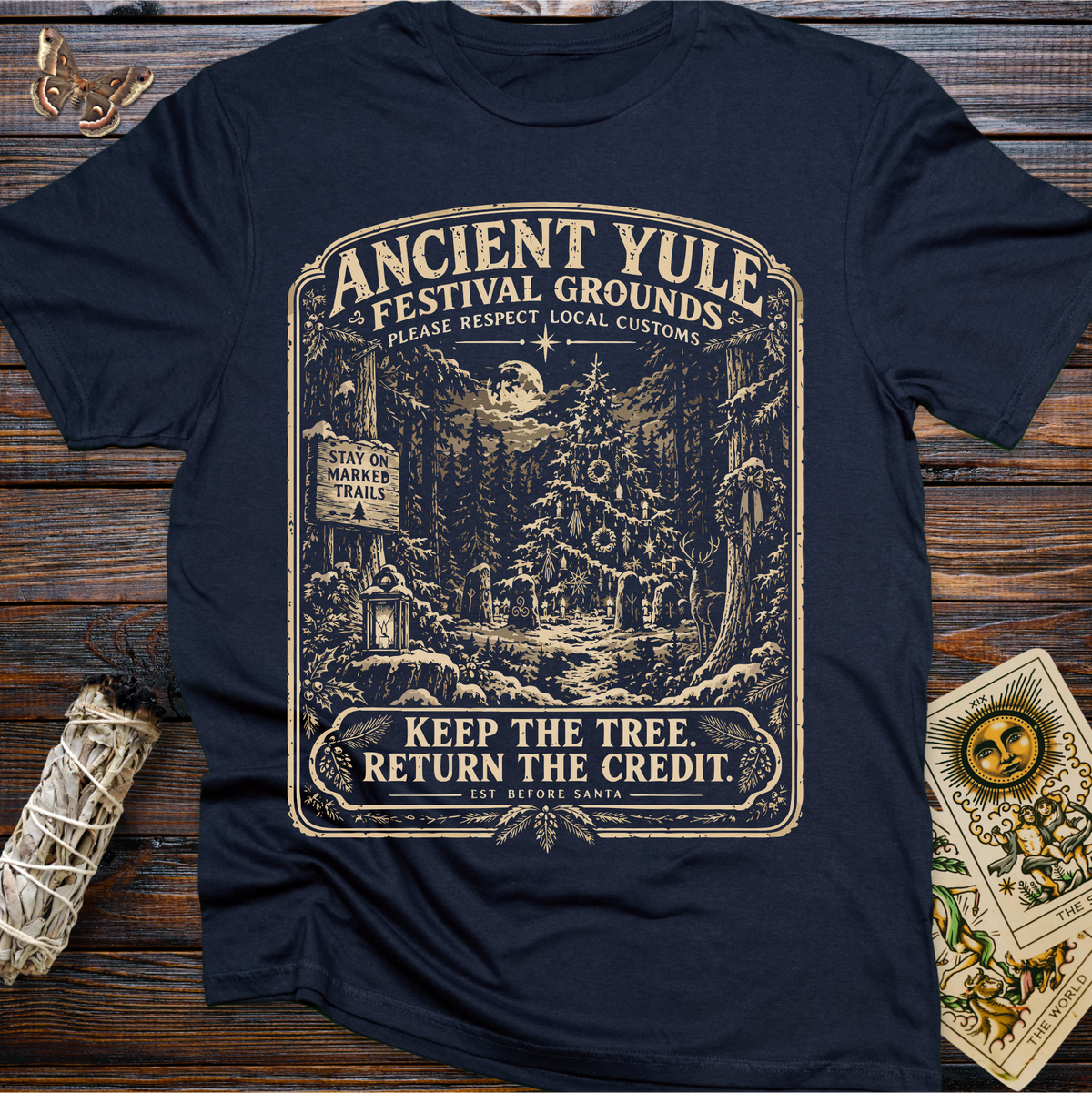 Ancient Yule Festival Grounds T-Shirt
