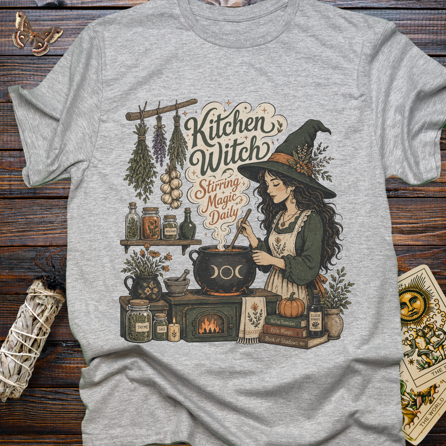 Kitchen Witch Stirring Magic Daily