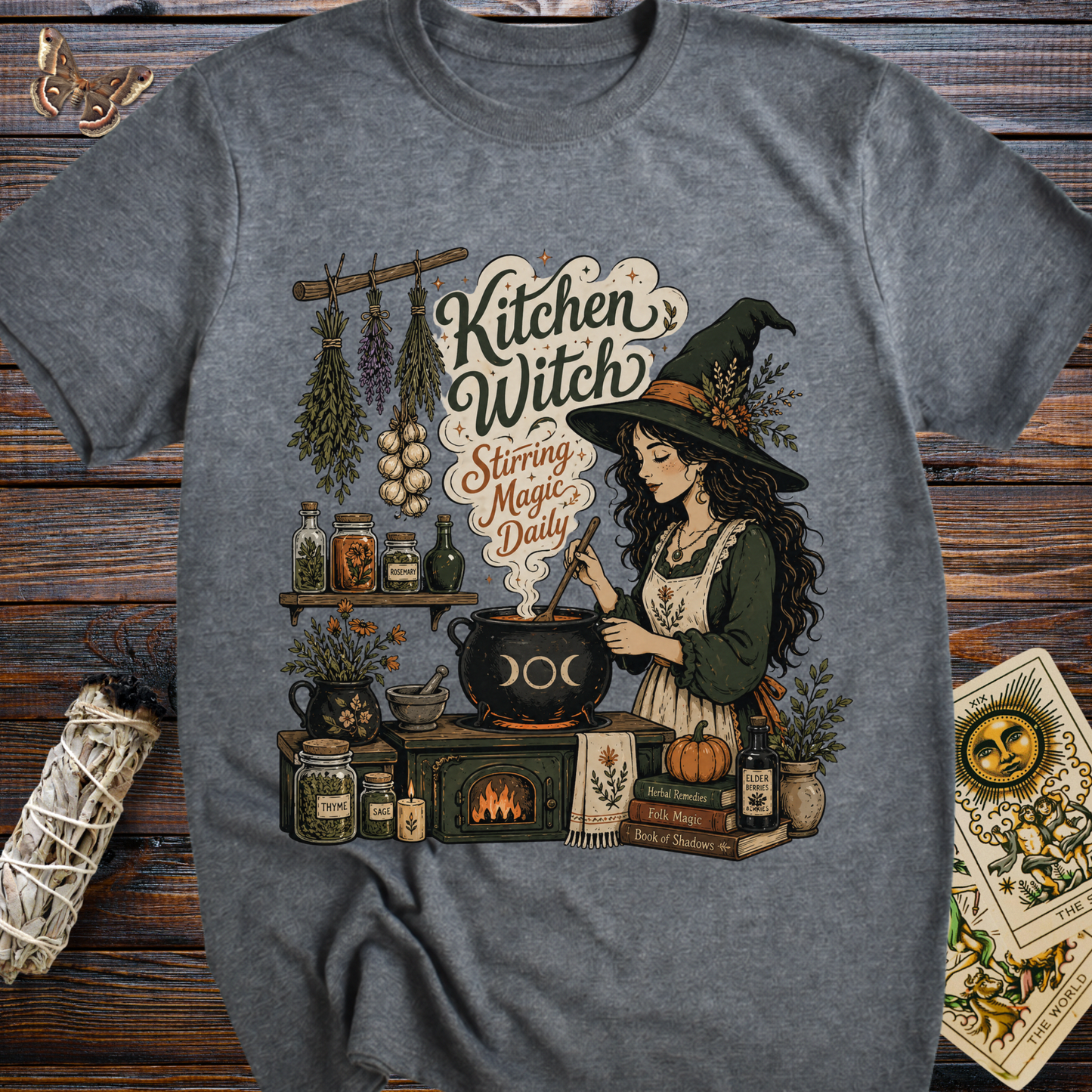 Kitchen Witch Stirring Magic Daily