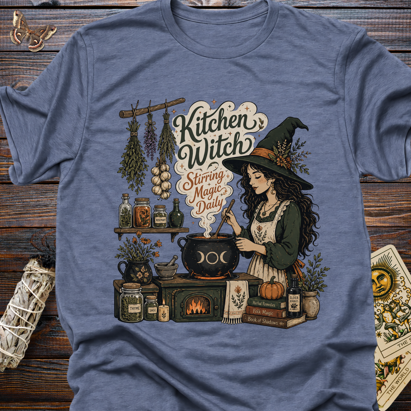 Kitchen Witch Stirring Magic Daily