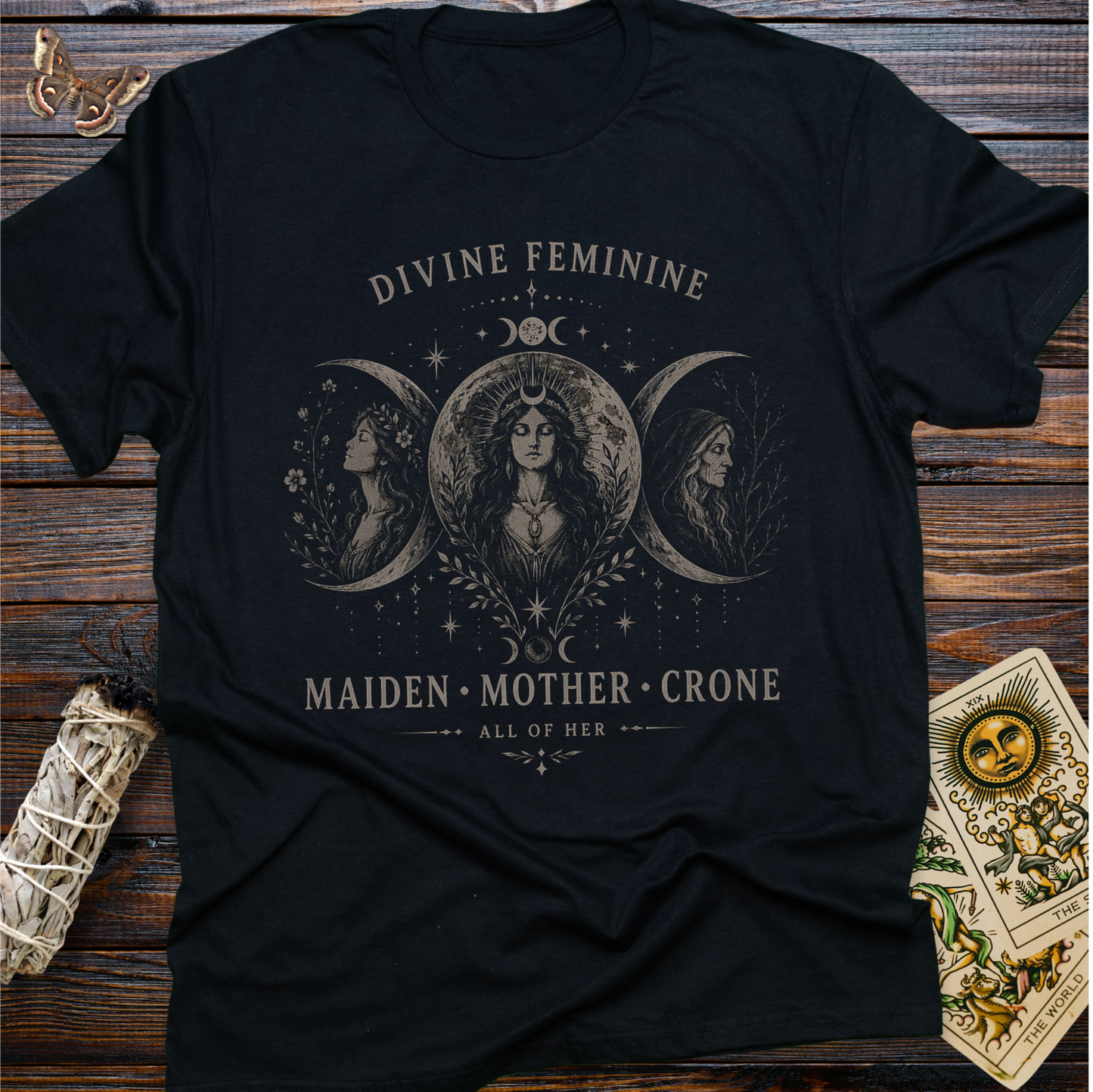 Divine Feminine Maiden Mother Crone