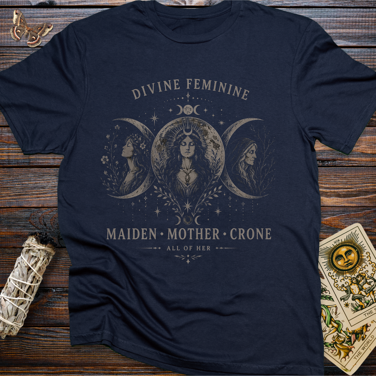 Divine Feminine Maiden Mother Crone