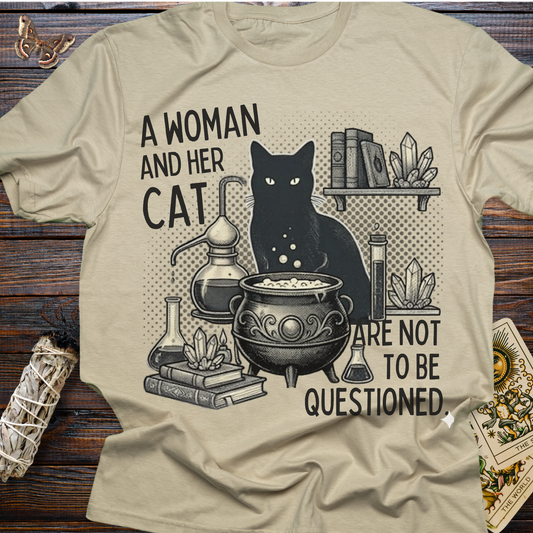 A Woman and Her Cat Are Not to be Questioned
