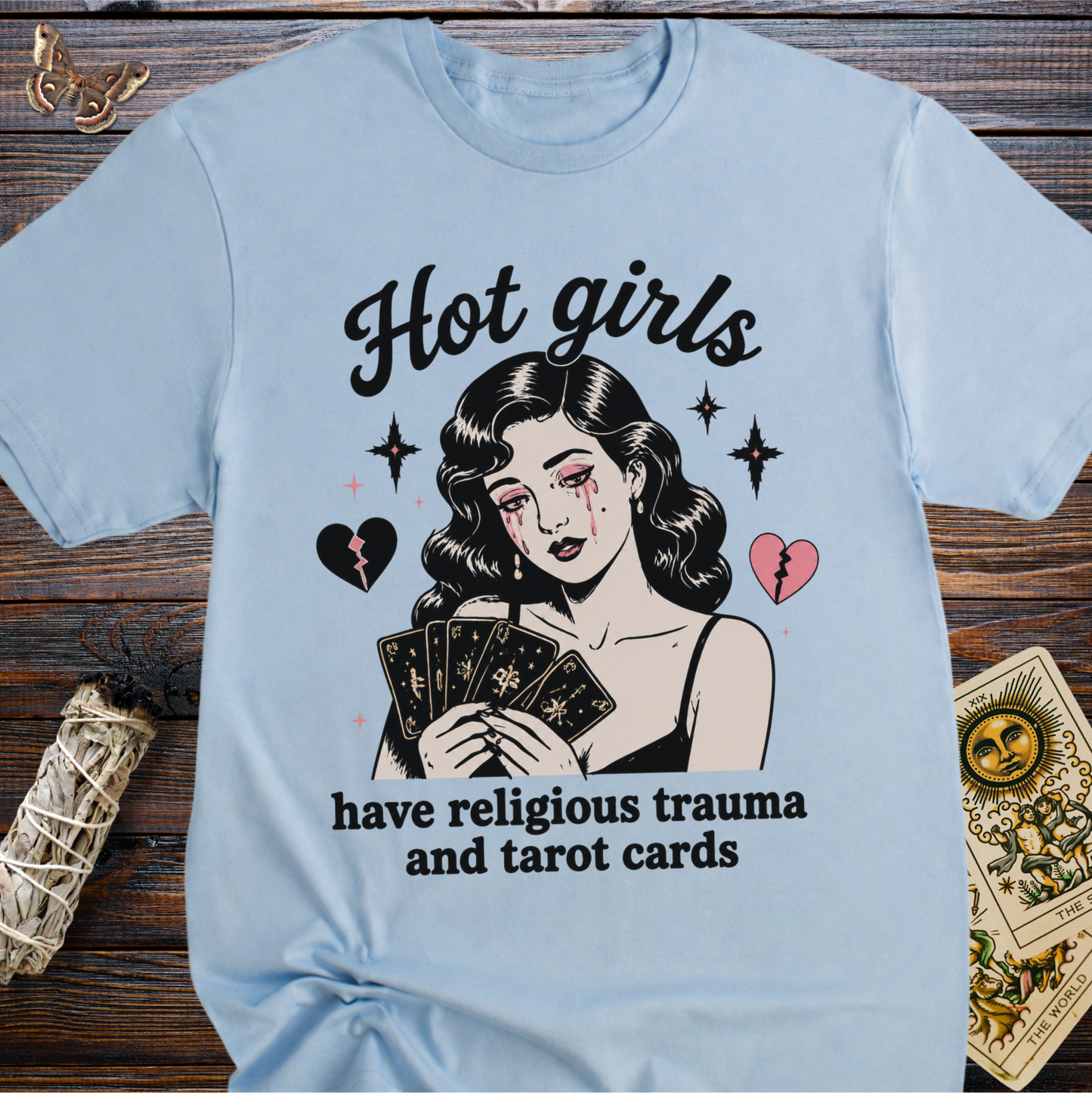 Hot Girls Have Religious Trauma and Tarot Cards