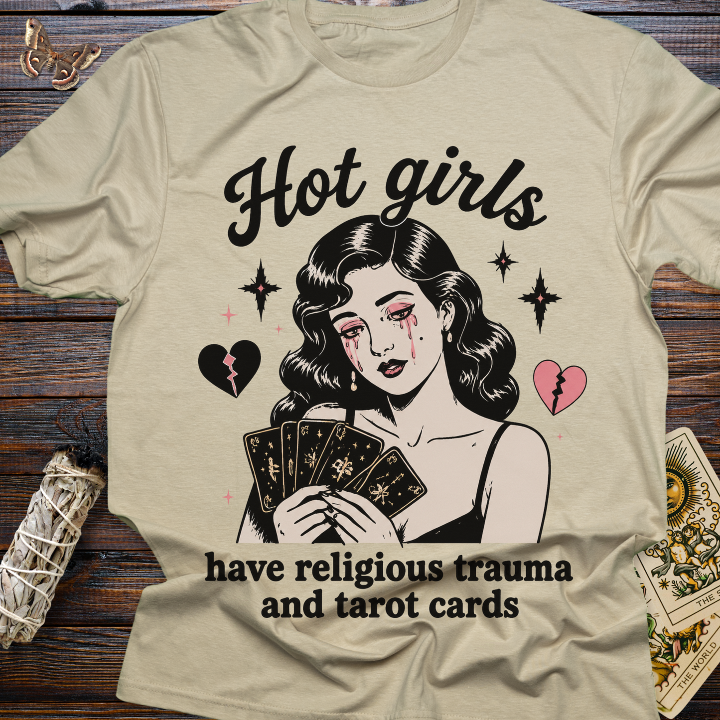 Hot Girls Have Religious Trauma and Tarot Cards