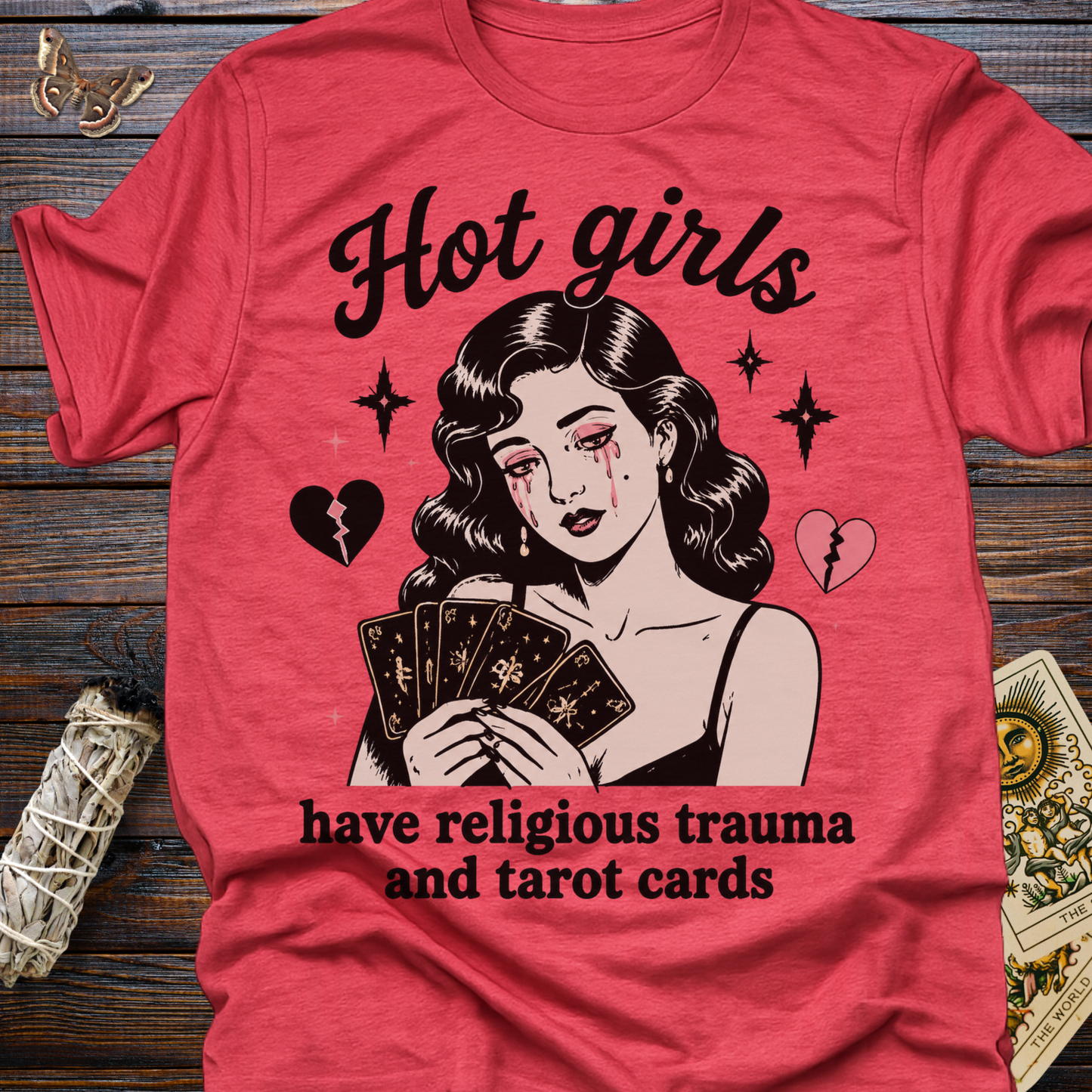 Hot Girls Have Religious Trauma and Tarot Cards