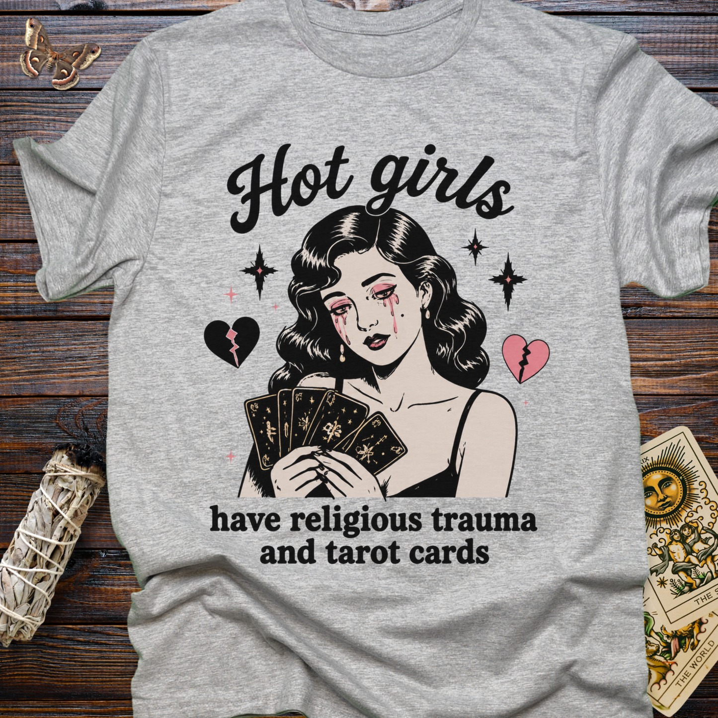 Hot Girls Have Religious Trauma and Tarot Cards