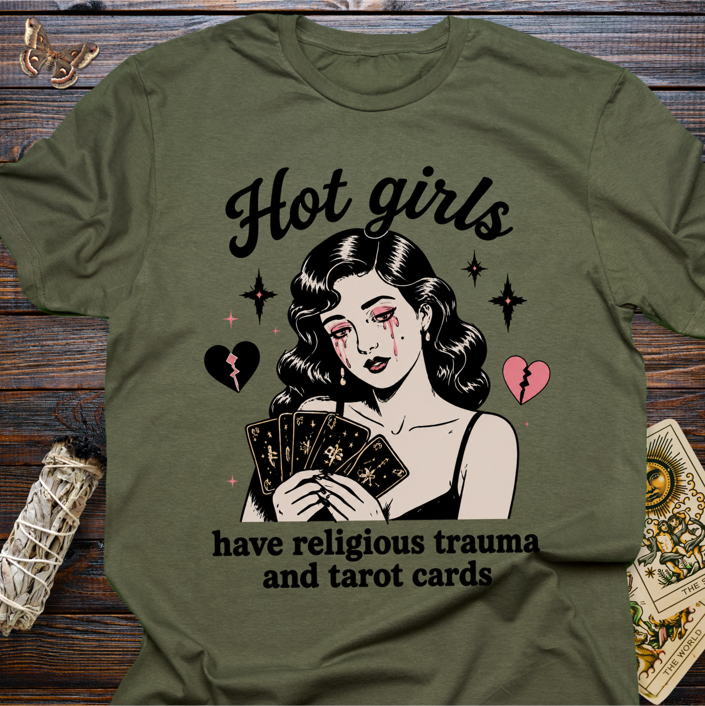 Hot Girls Have Religious Trauma and Tarot Cards