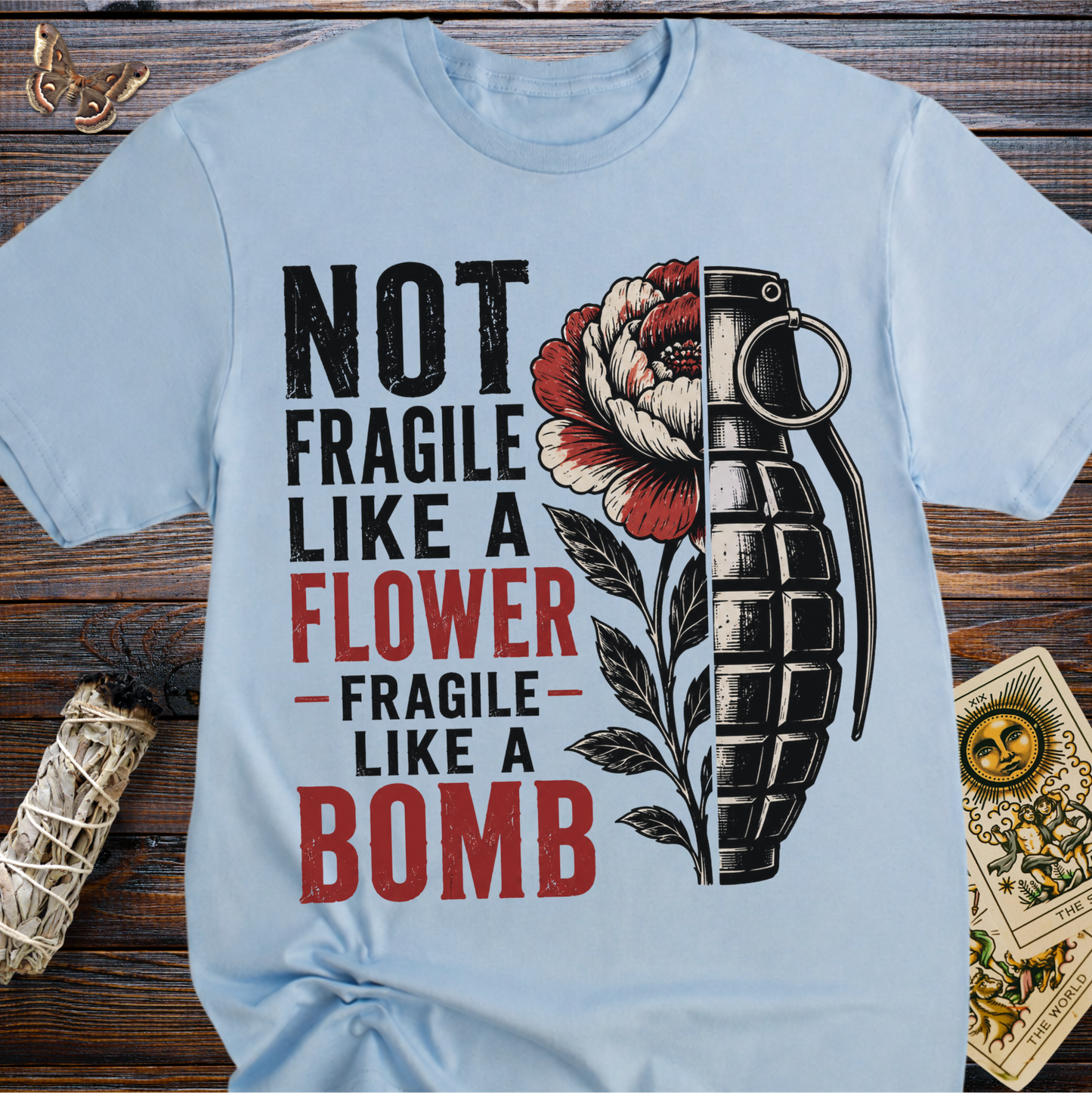 Not Fragile Like A Flower Fragile Like A Bomb