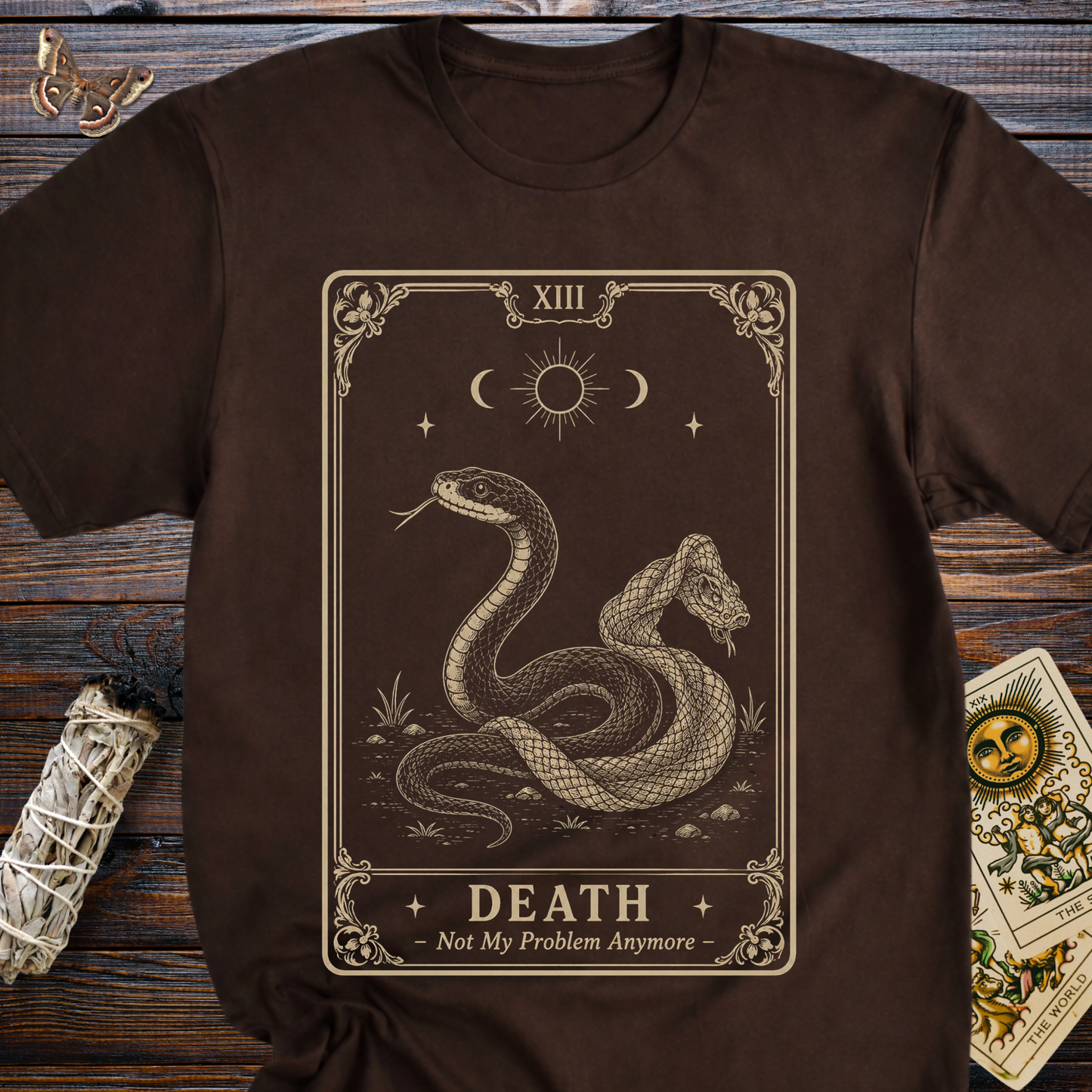 Death Tarot Card Not My Problem Anymore
