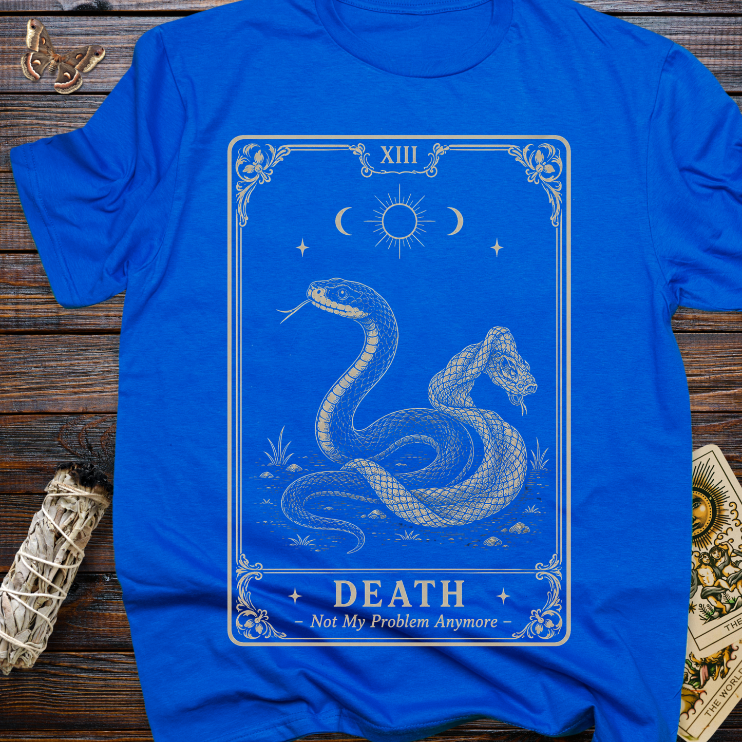 Death Tarot Card Not My Problem Anymore