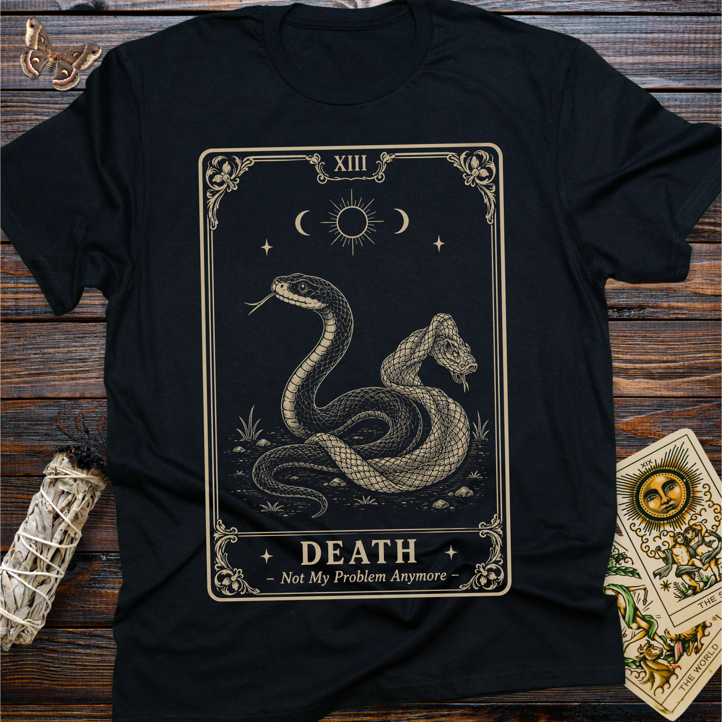 Death Tarot Card Not My Problem Anymore