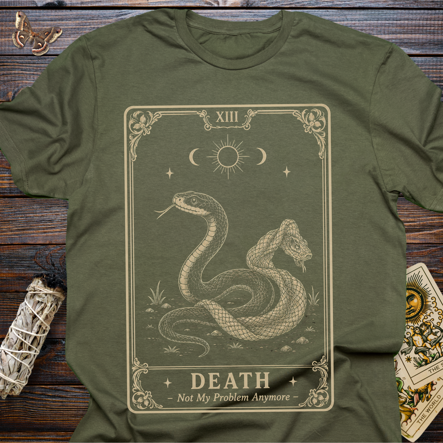 Death Tarot Card Not My Problem Anymore