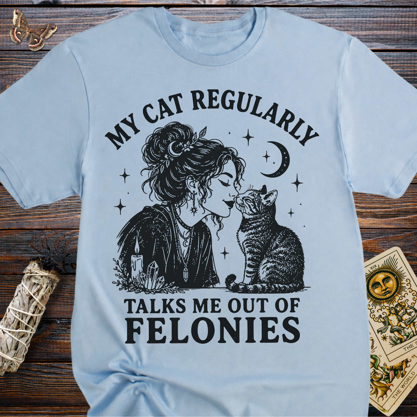 My Cat Regularly Talks Me Out of Felonies