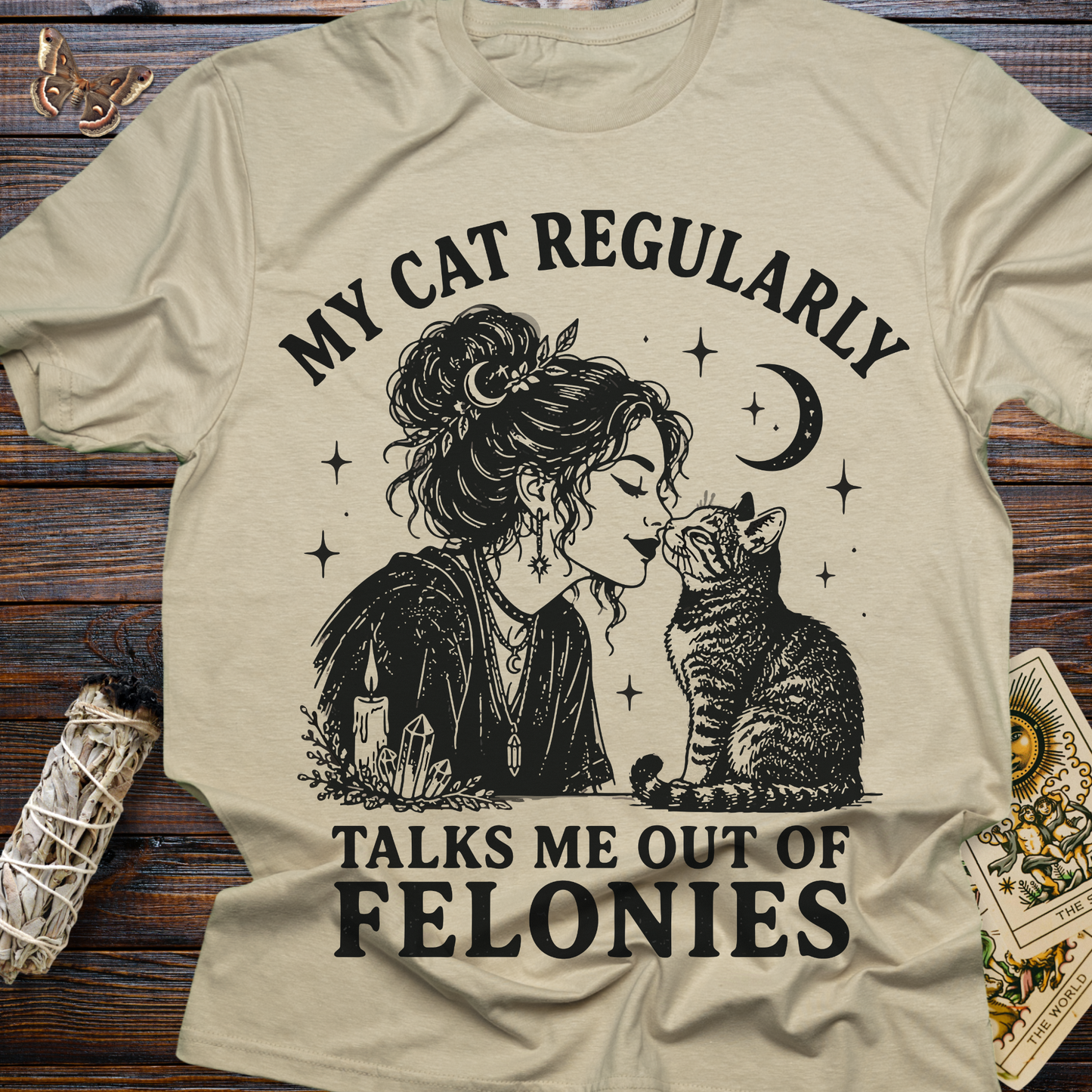 My Cat Regularly Talks Me Out of Felonies