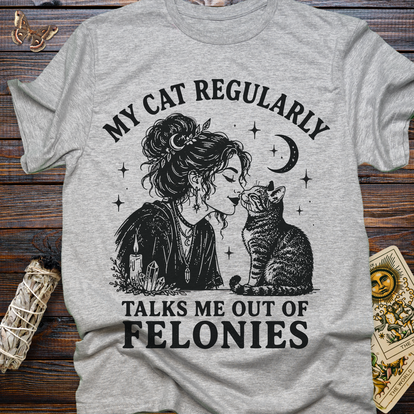 My Cat Regularly Talks Me Out of Felonies