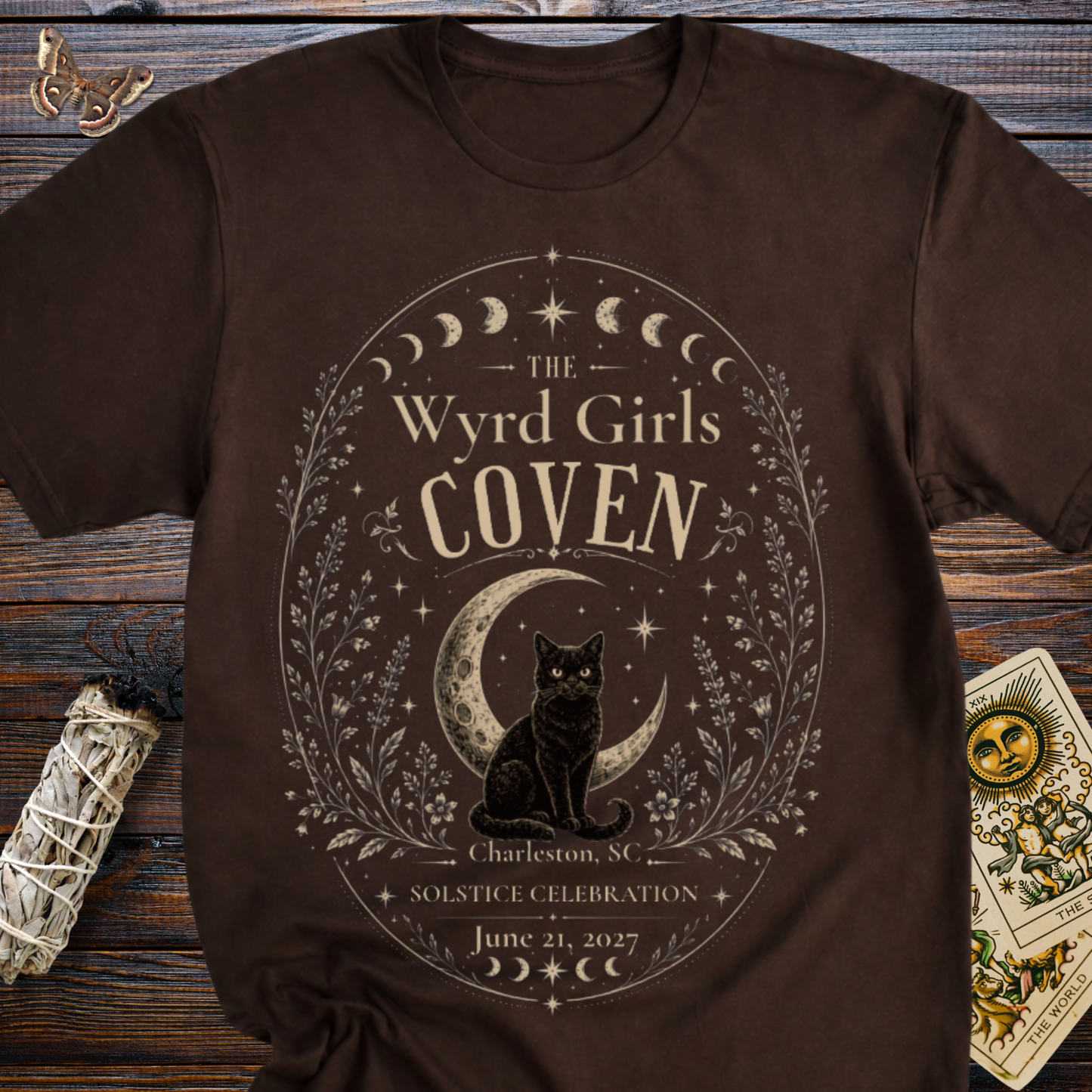 Personalized Coven Shirt | Custom Witch Gathering Event Tee