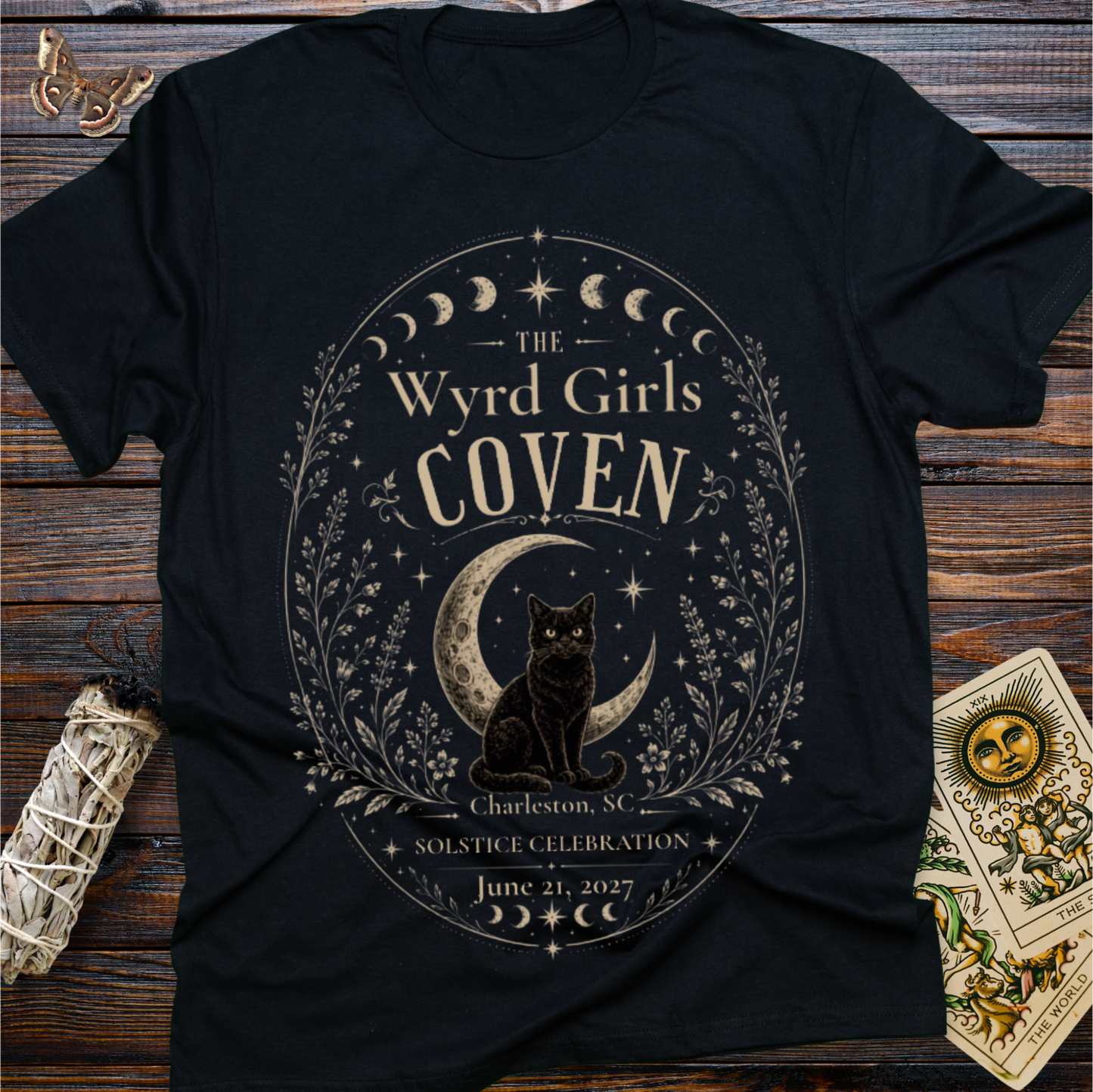 Personalized Coven Shirt | Custom Witch Gathering Event Tee