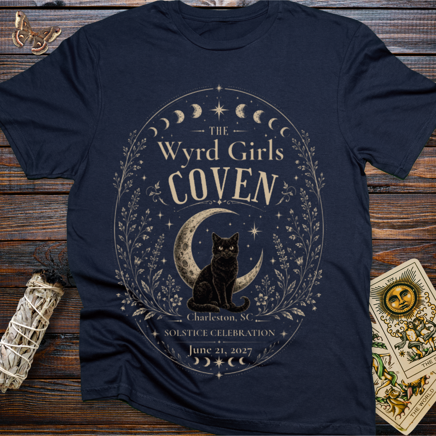 Personalized Coven Shirt | Custom Witch Gathering Event Tee