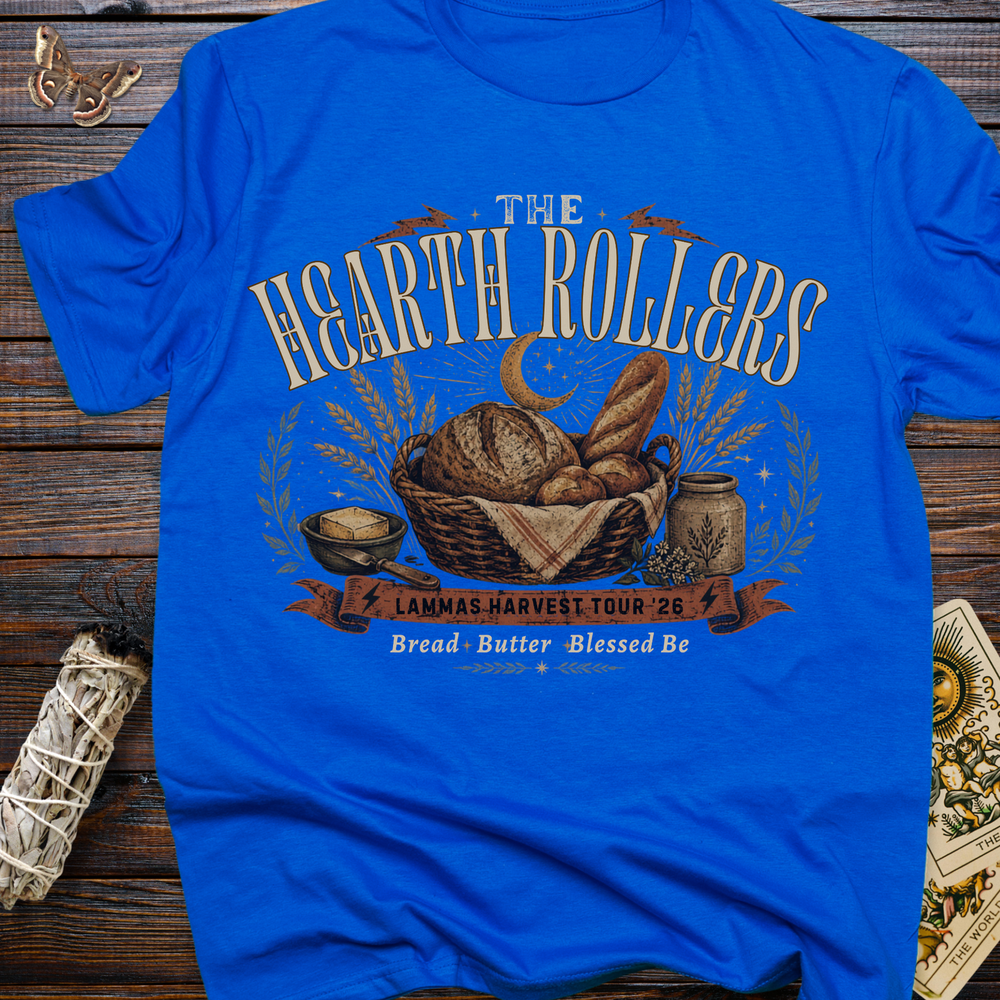 The Hearth Rollers Shirt | Lammas Harvest Bread Lover Tee