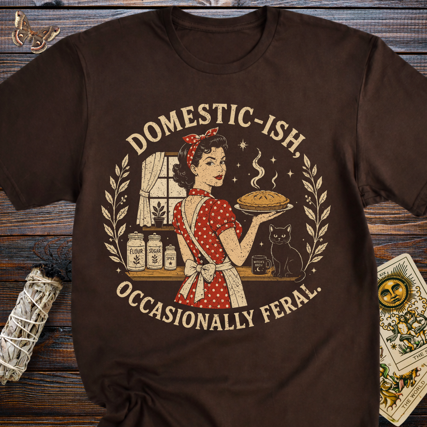 Domestic-ish, Occasionally Feral T-Shirt