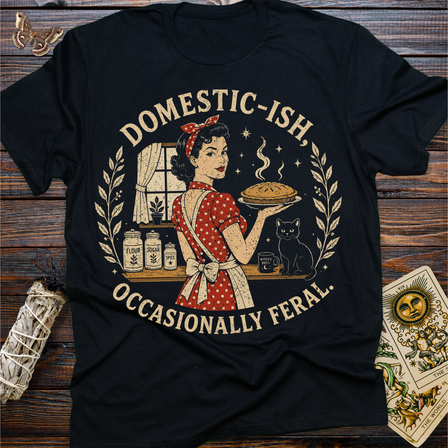 Domestic-ish, Occasionally Feral T-Shirt