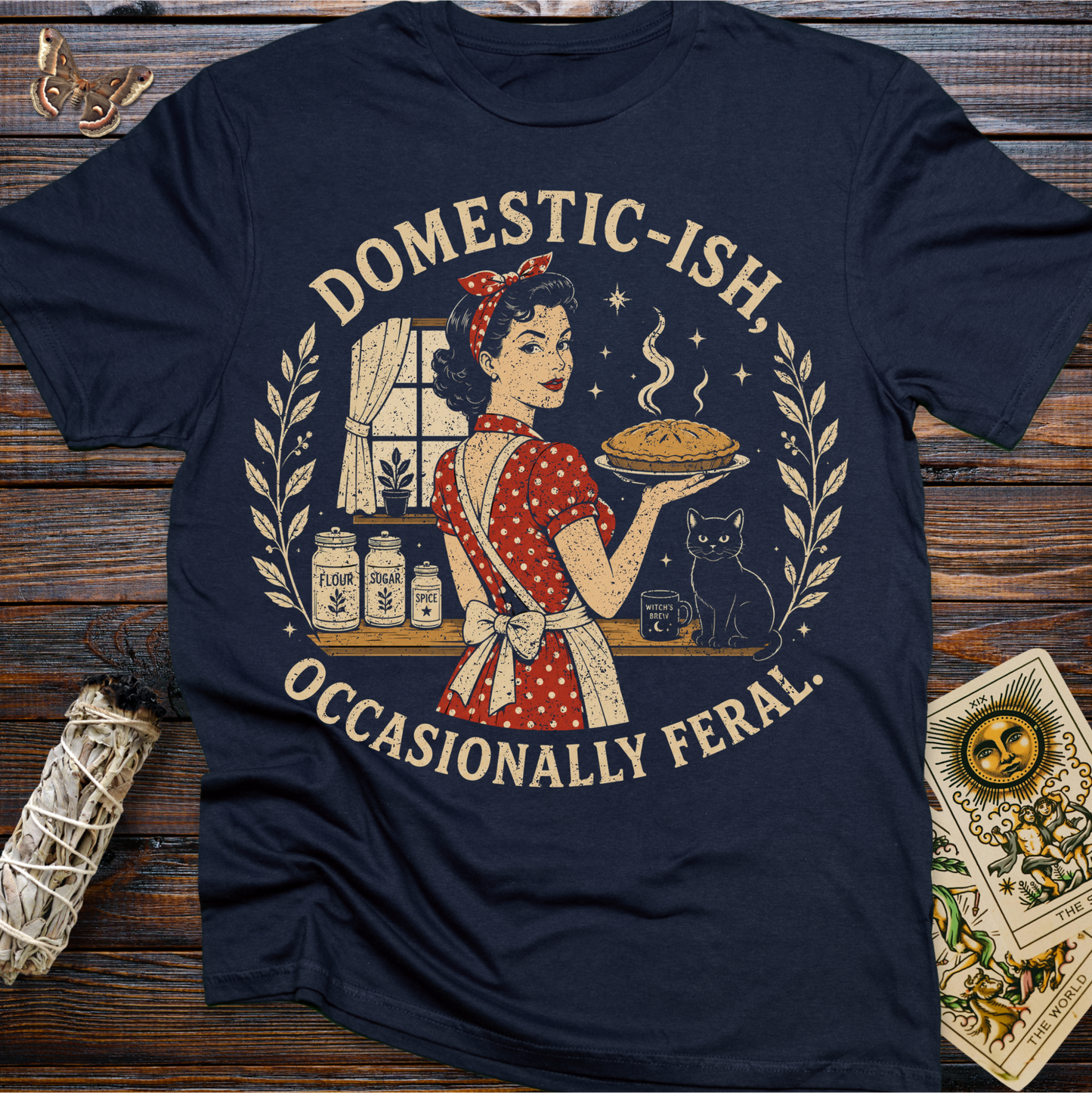 Domestic-ish, Occasionally Feral T-Shirt