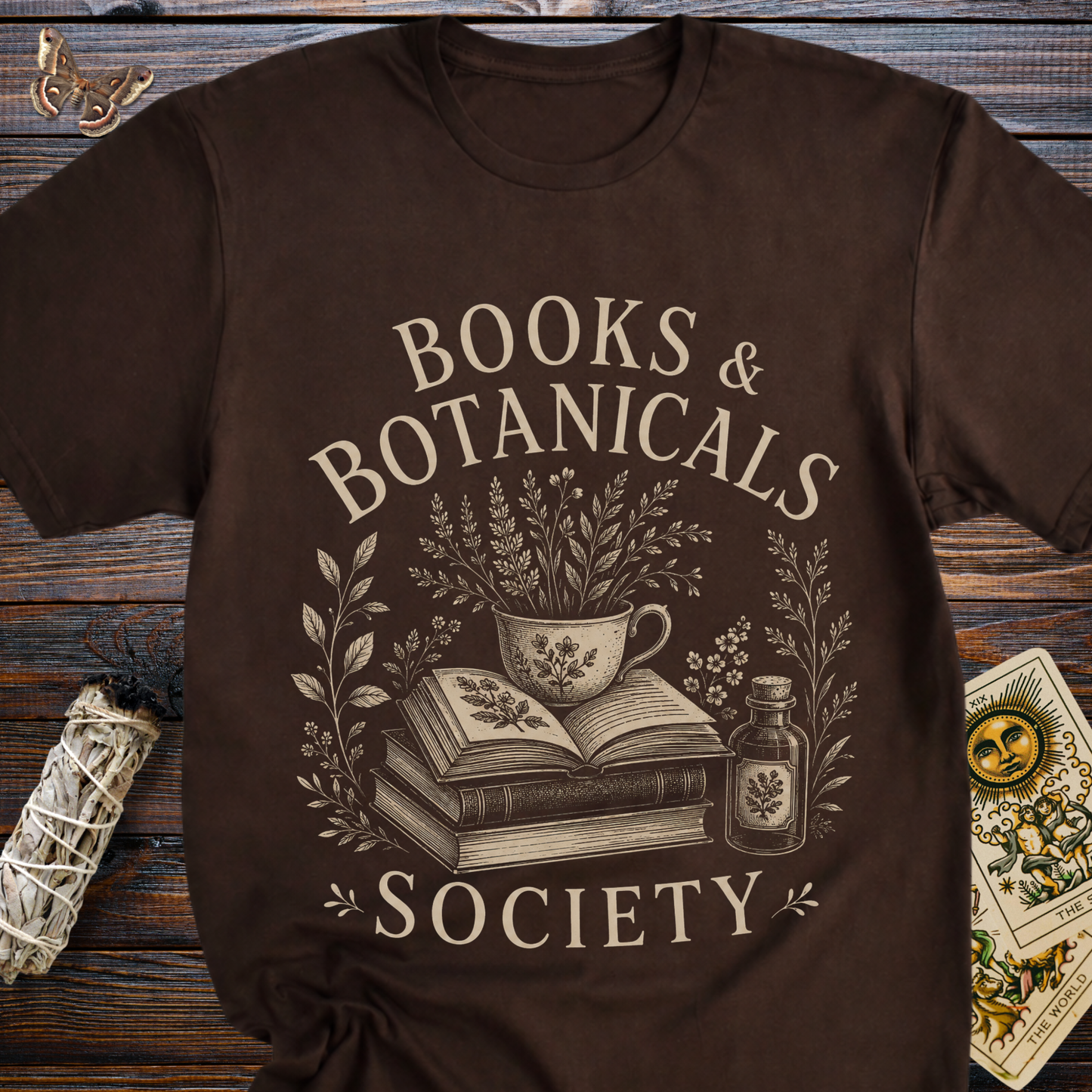 Books & Botanicals Society T-Shirt