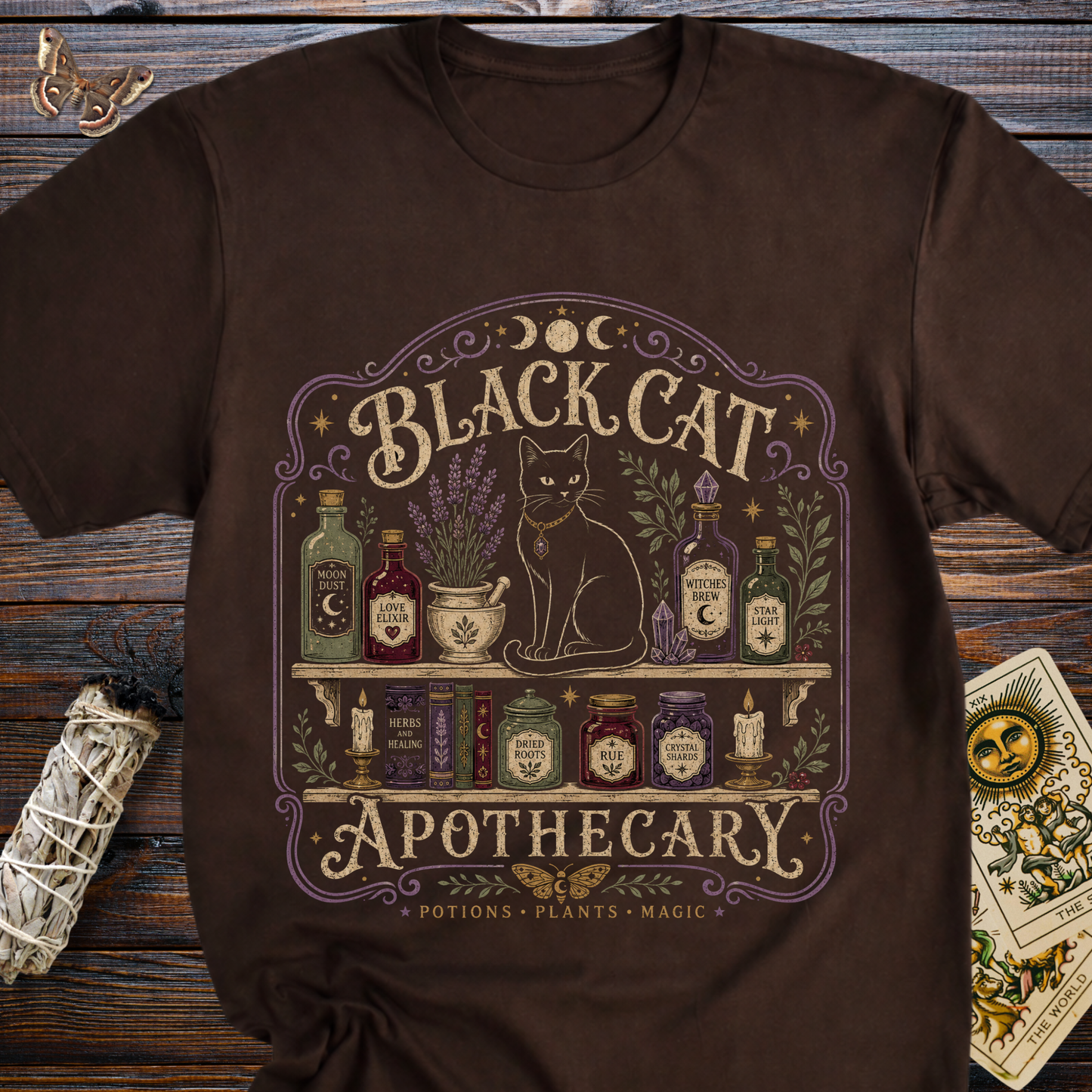 Black Cat Apothecary T-Shirt