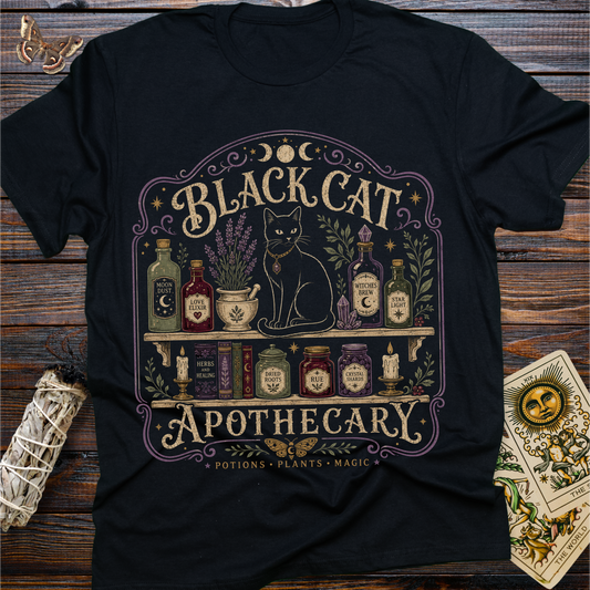 Black Cat Apothecary T-Shirt