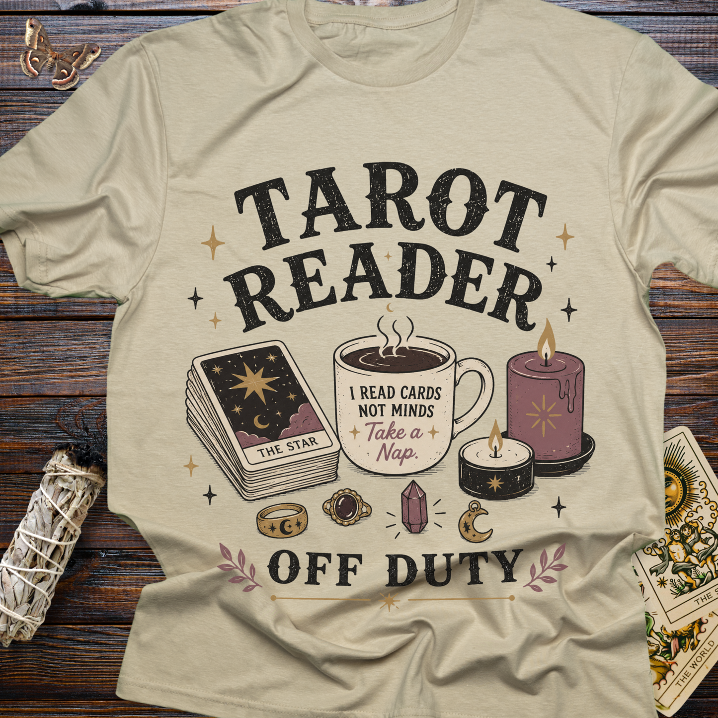 Tarot Reader Off Duty T-Shirt