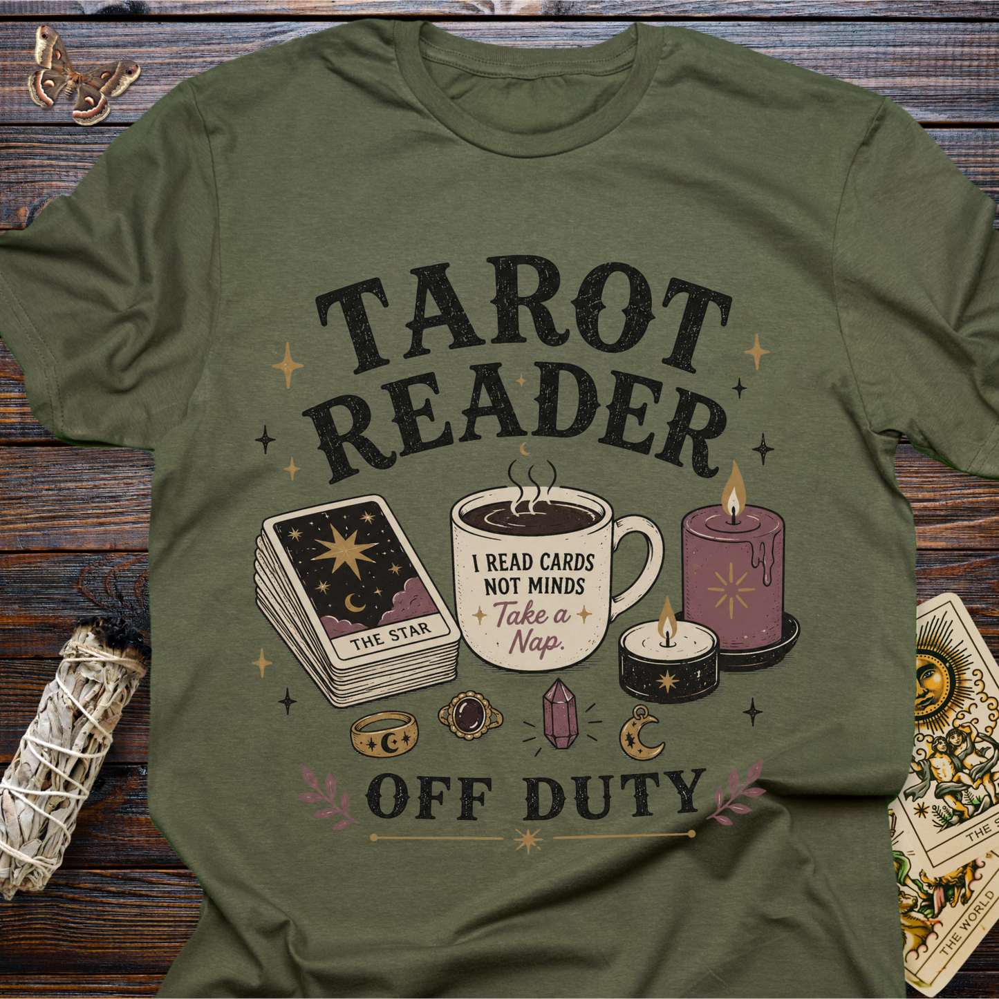 Tarot Reader Off Duty T-Shirt