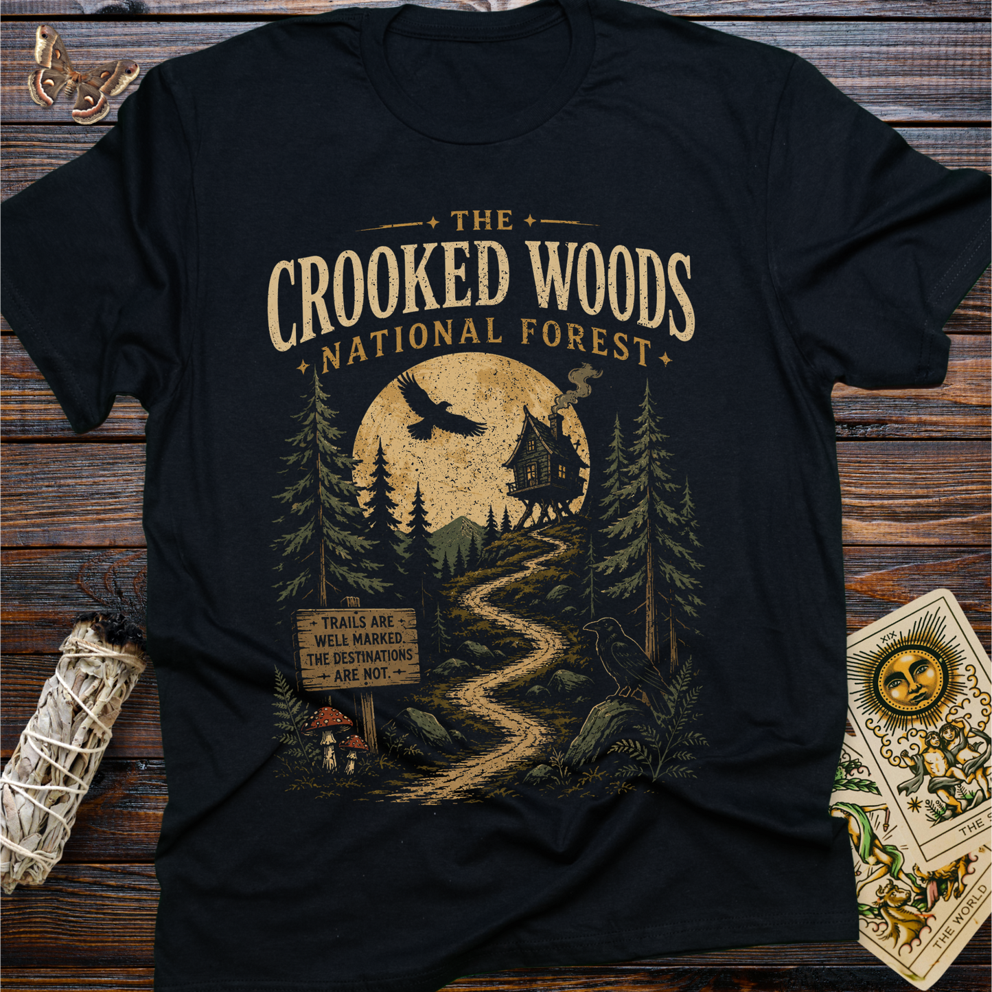The Crooked Woods National Forest T-Shirt