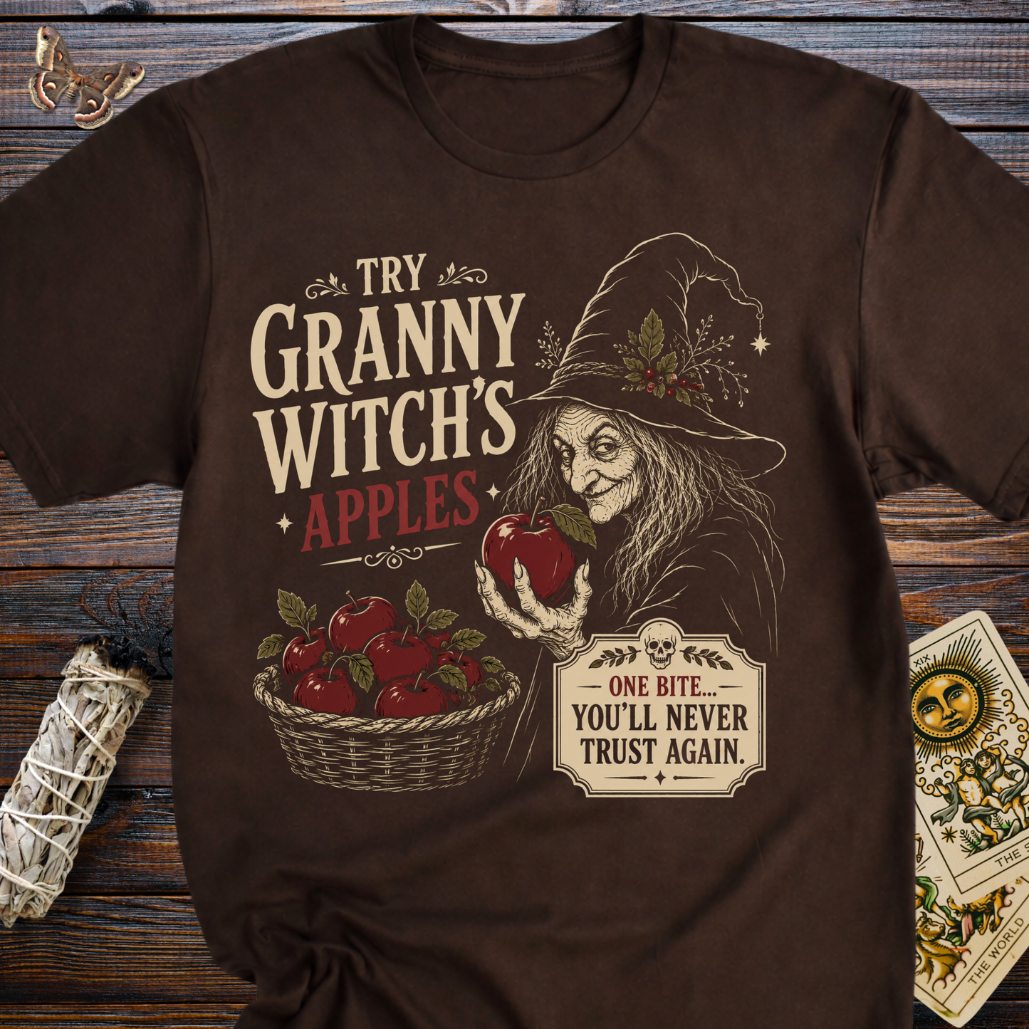 Try Granny Witch's Apples T-Shirt
