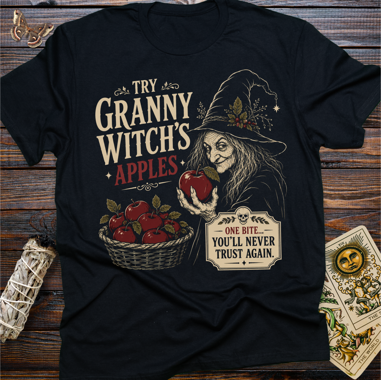 Try Granny Witch's Apples T-Shirt