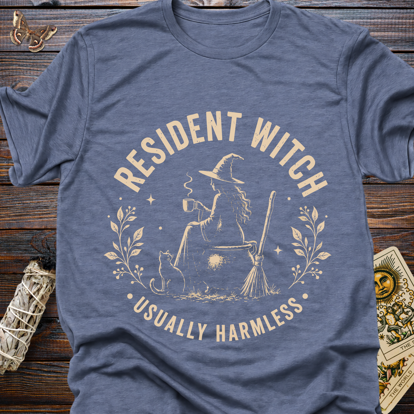 Resident Witch Usually Harmless T-Shirt