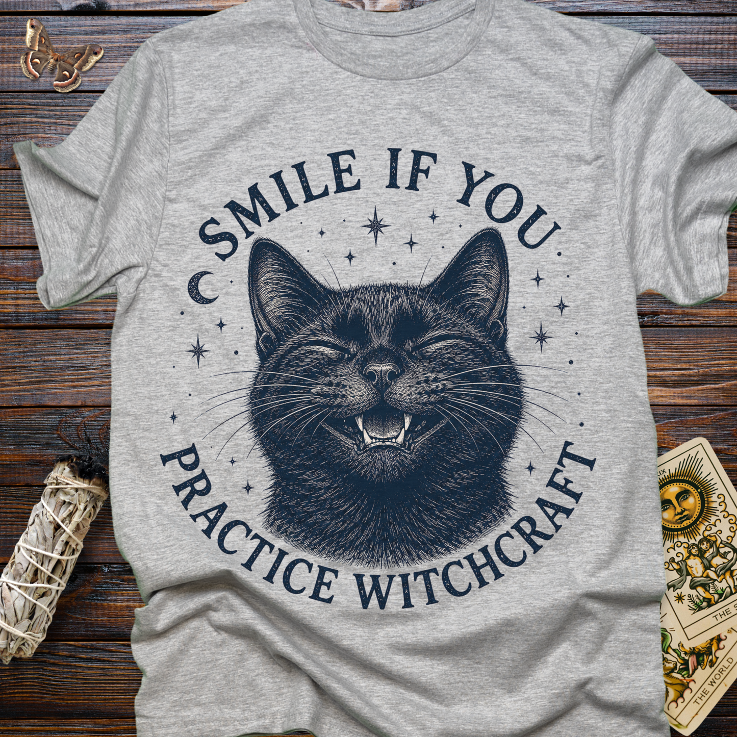 Smile if You Practice Witchcraft T-Shirt