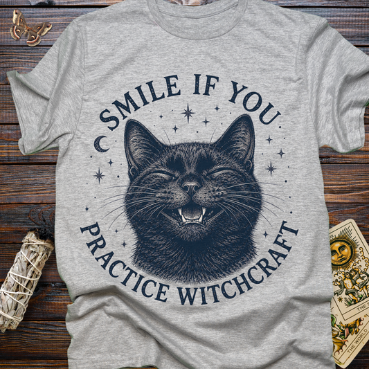 Smile if You Practice Witchcraft T-Shirt