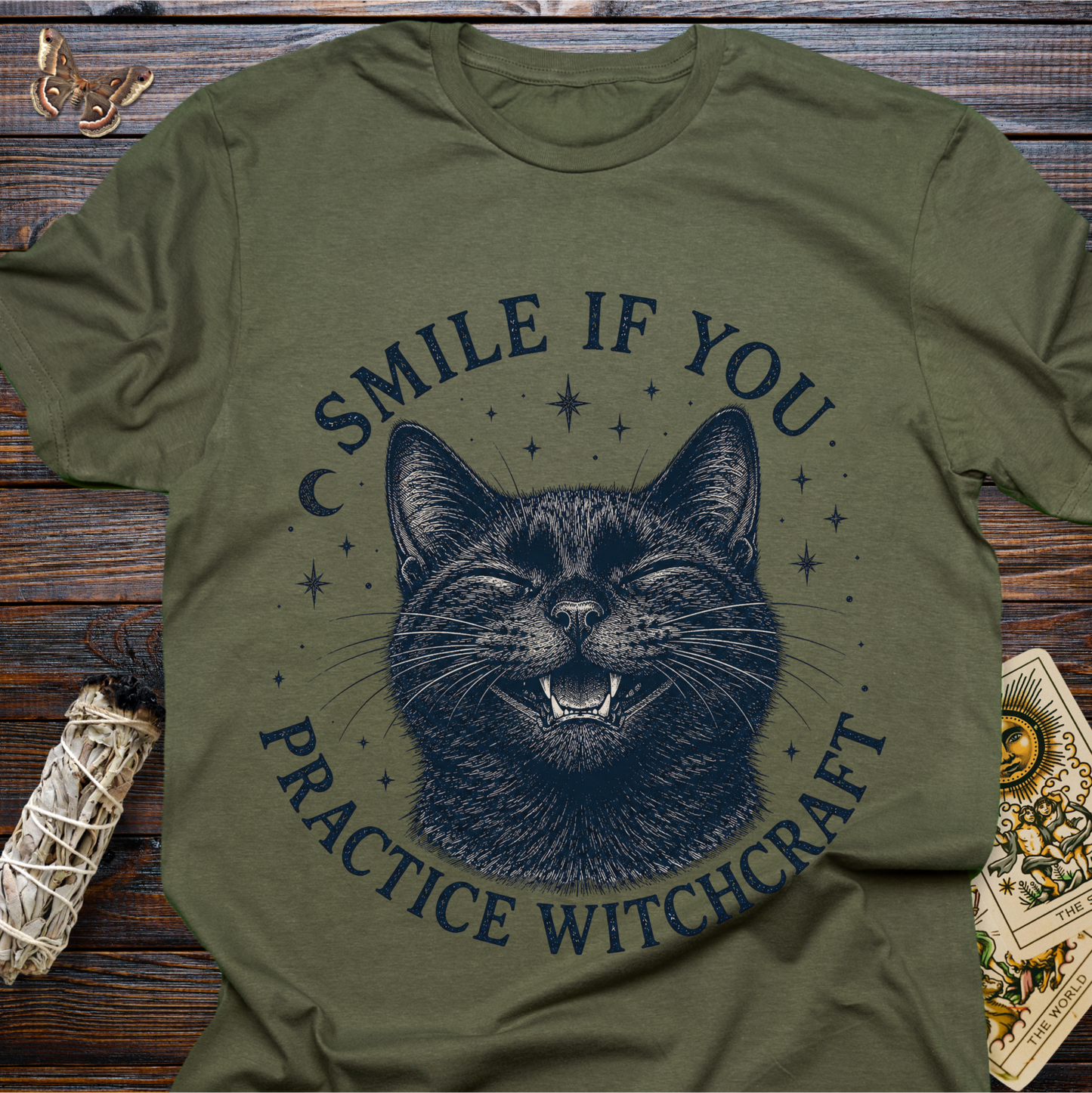 Smile if You Practice Witchcraft T-Shirt