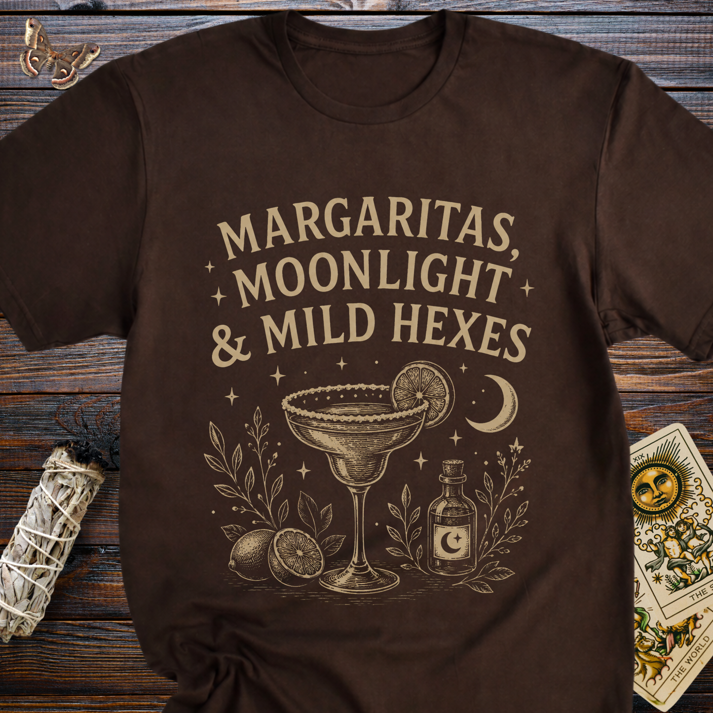 Margaritas, Moonlight, & Mild Hexes T-Shirt