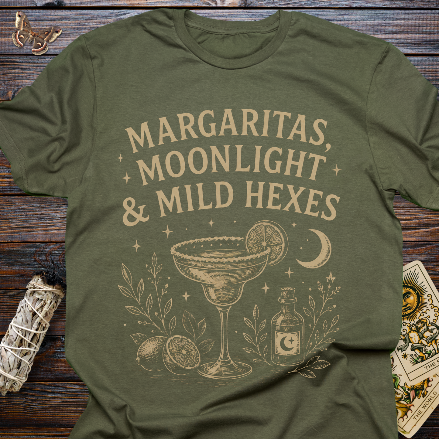 Margaritas, Moonlight, & Mild Hexes T-Shirt