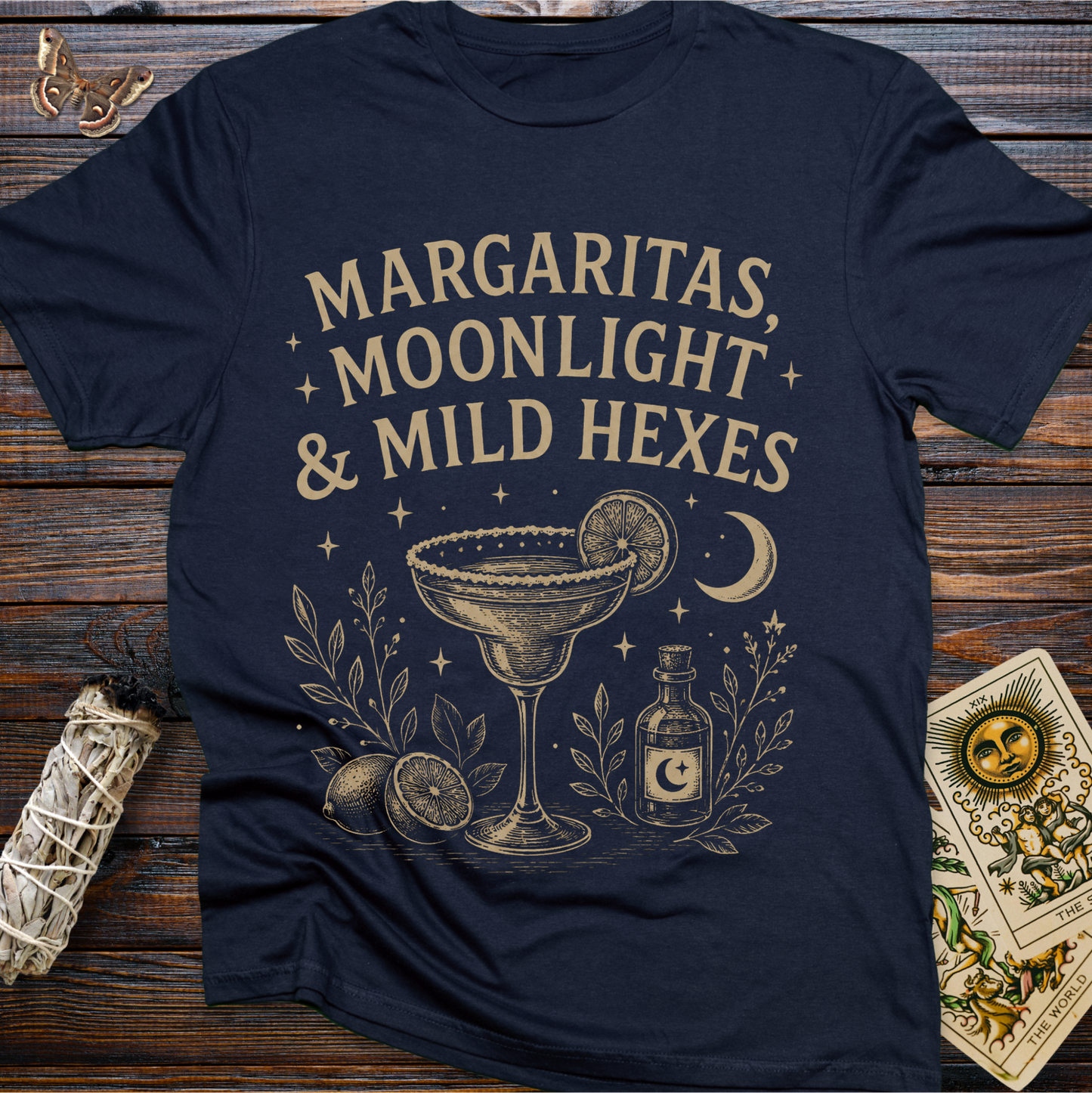Margaritas, Moonlight, & Mild Hexes T-Shirt