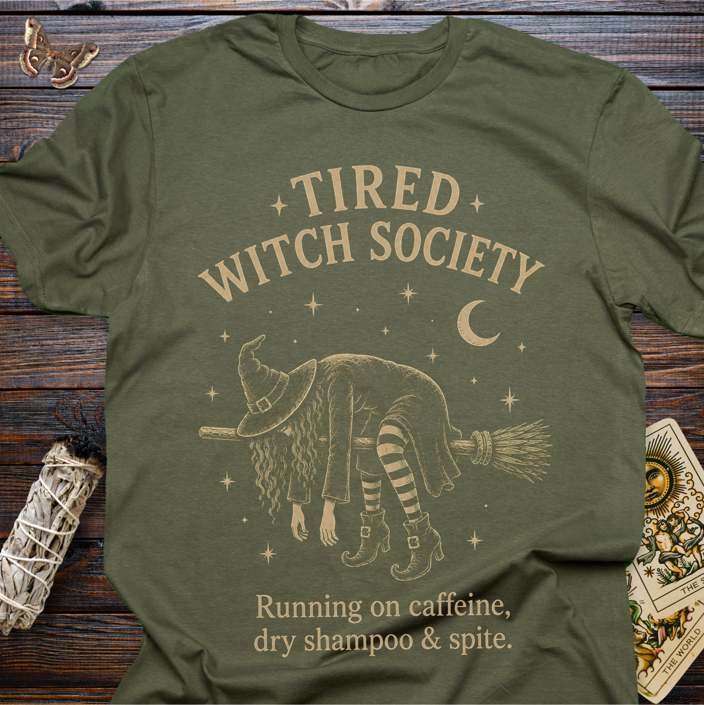 Tired Witch Society T-Shirt